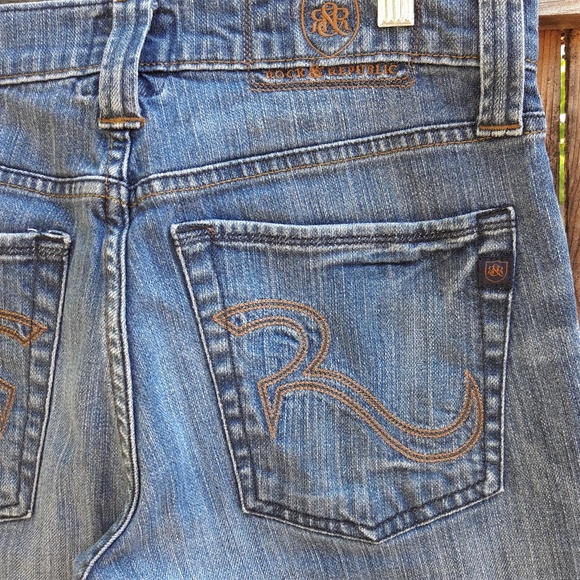 Rock & Republic Jeans Jagger Med Wash 30x32 - Picture 2 of 8